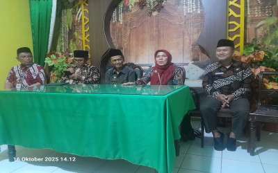 Kemenag Salatiga Lakukan Monitoring Pendataan Pesantren